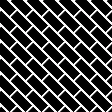 Abstract repeatable background, pattern. Monochrome vector texture. Stockillustratie