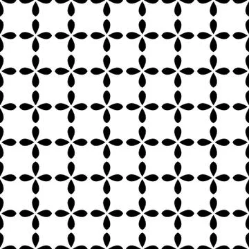 Abstract repeatable background, pattern. Monochrome vector texture. Stock Illustration