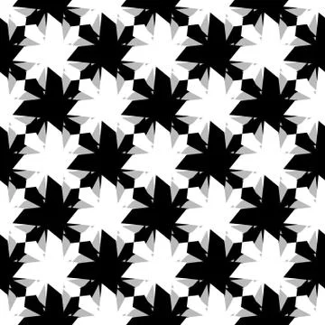 Abstract repeatable background, pattern. Monochrome vector texture. Stock Illustration