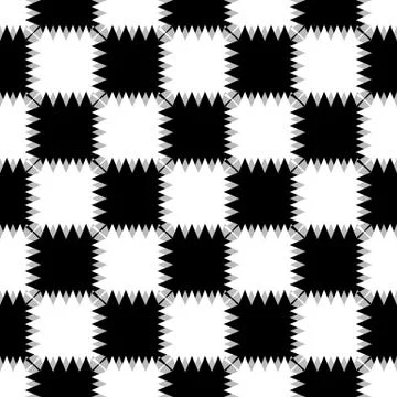 Abstract repeatable background, pattern. Monochrome vector texture. イラスト素材
