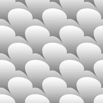 Abstract repeatable background, pattern. Monochrome vector texture. イラスト素材