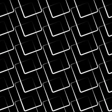 Abstract repeatable background, pattern. Monochrome vector texture. イラスト素材