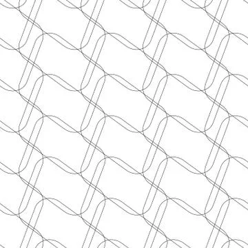 Abstract repeatable background, pattern. Monochrome vector texture. Stock Illustration