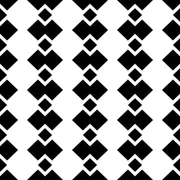 Abstract repeatable background, pattern. Monochrome vector texture. イラスト素材