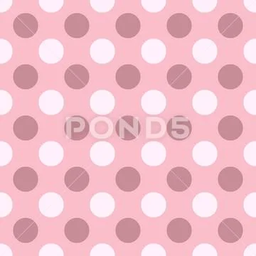 Abstract repeating circle pattern background Stock Illustration