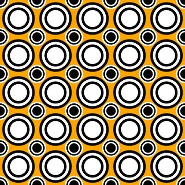 Abstract repeating circle pattern background Stock Illustration