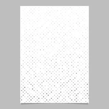 Abstract repeating circle pattern brochure template Stock Illustration