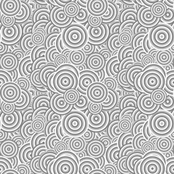 Abstract repeating circle pattern design background イラスト素材