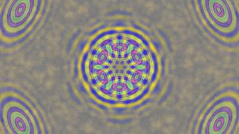 Abstract repeating circle pattern seamless loop background for modern video.. Stock Footage 339335593