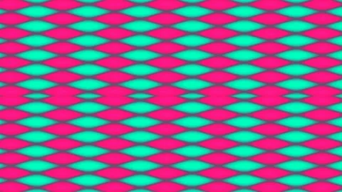 Abstract Repeating Diagonal Pattern Background in Vibrant Blue and Neon Gre.. 動画素材 333108373