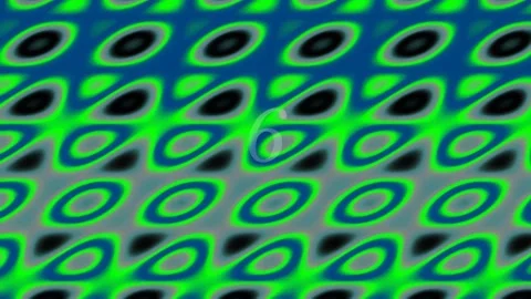 Abstract repeating geometric pattern background with vibrant cyan and green.. Stock Footage 342114474