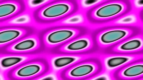 Abstract repeating geometric pattern, vibrant pink and cyan digital design Stock Footage 342204796