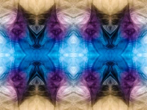 Abstract repeating pattern on a black background. Stock Illustration