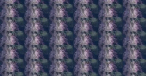Abstract Repeating Pattern in Shades of Purple and Gray Stock Illustration