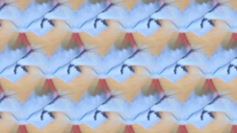 An abstract repeating pattern with soft, blurred colors. The repeating shap.. Stock Footage 305524726