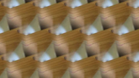 An abstract repeating pattern with soft, blurred colors. The repeating shap.. Stock Footage 305524739