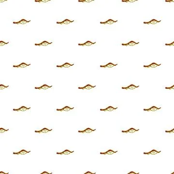Abstract repeating pattern with stylized eye shapes イラスト素材