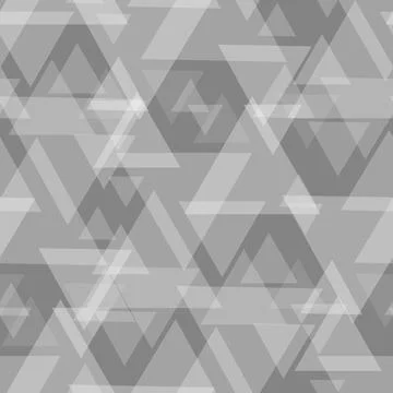 Abstract repeating triangle background , seamless .  translucent triangle t.. Stock Illustration