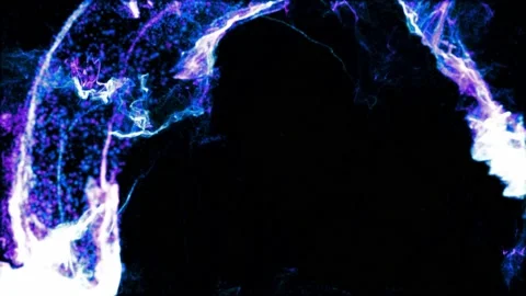 Abstract Representation of Energy Stock Footage 195104547