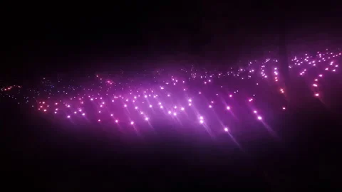 An abstract representation featuring vibrant blue and pink lights Stock Footage 318788728