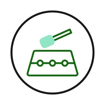 Abstract representation of technological progression and circuit constructi.. Stock Illustration