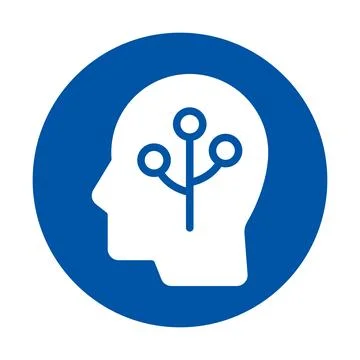 Abstract Representation of Thought Process and Innovation in Human Mind Stockillustratie