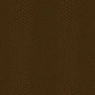 Abstract reptile skin seamless pattern in brown. Stock Illustration