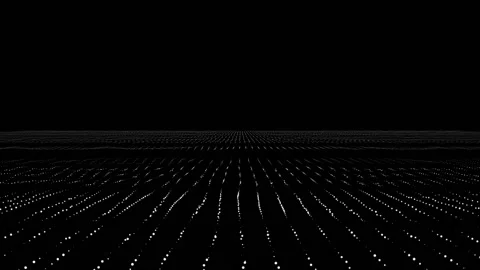 Abstract reticule landscape white technology looping background Stock-Footage 231768021