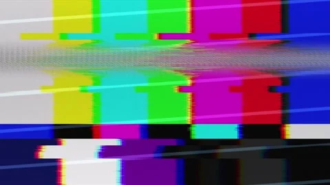 Abstract retro analog glitch background colorful crt scanline texture effec.. Stock Footage 346759320