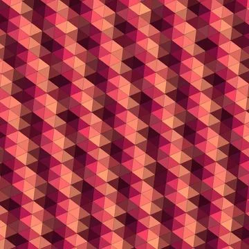 Abstract retro Artistic Low Polygon triangle strip with Geometric grid Mesh patt 库存插图