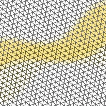 Abstract retro Artistic Low Polygon triangle strip with Geometric grid Mesh Illustrazione stock
