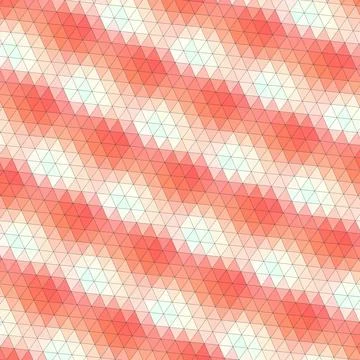 Abstract retro Artistic Low Polygon triangle strip with Geometric grid Mesh Illustrazione stock