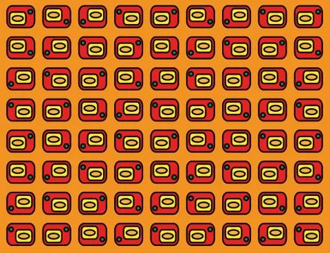 Abstract retro background Illustrazione stock