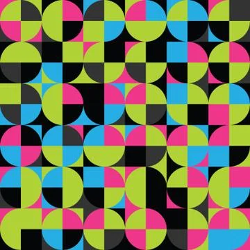 Abstract Retro Background Stock Illustration