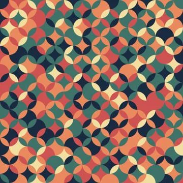 Abstract Retro Background Stock Illustration
