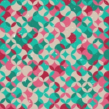 Abstract Retro Background Stock Illustration