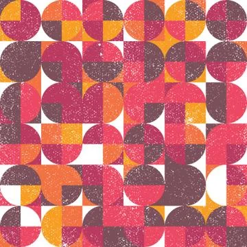 Abstract Retro Background Stock Illustration