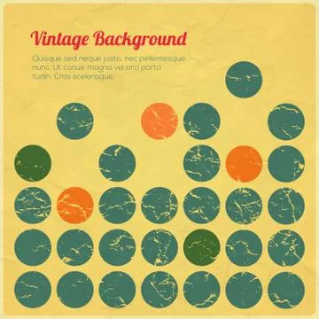 Abstract Retro Background. Stock Illustration