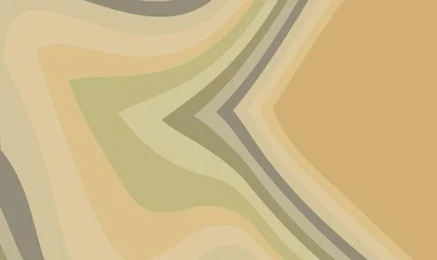 Abstract Retro Beige Chevron Wave Background With Soft Stripes and Minimal Mi Illustrazione stock