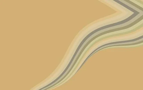 Abstract Retro Beige Chevron Wave Background With Soft Stripes and Minimal Illustrazione stock