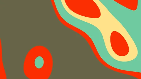 Abstract retro color background 1 库存影片 330280668