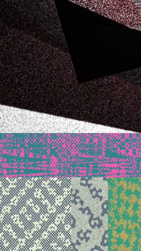 An abstract retro criss cossing texture motion graphic design element. Stock Footage 297777810