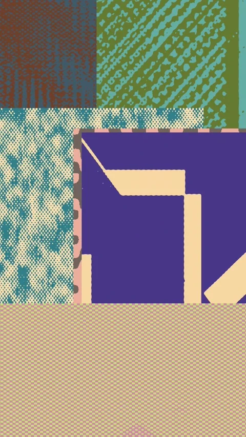 An abstract retro criss cossing texture motion graphic design element. Stock Footage 297784973