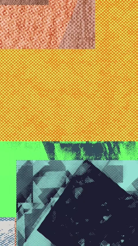 An abstract retro criss cossing texture motion graphic design element. Stock Footage 297786265