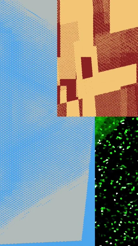 An abstract retro criss cossing texture motion graphic design element. Stock Footage 297786739
