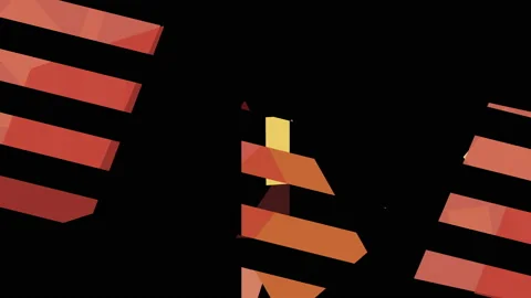 Abstract Retro Design Background Loop Stock Footage 201473758