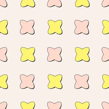 Abstract retro geometric background. Stock Illustration