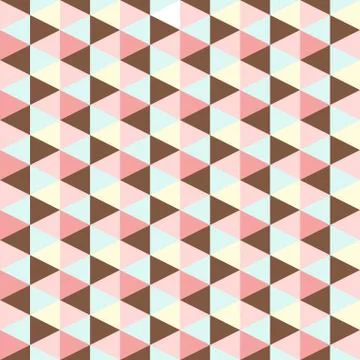 Abstract retro geometric pattern Stock Illustration