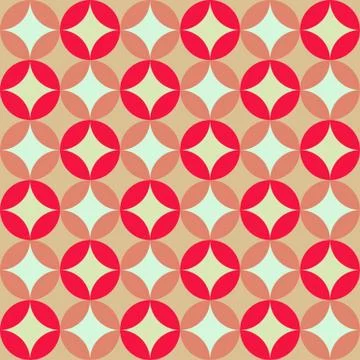 Abstract retro geometric pattern Stock Illustration