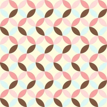 Abstract retro geometric pattern Stock Illustration